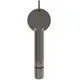 Bidetarmatur in Magnetic Grey von Ideal Standard mit einer Ablassgarnitur und einem leicht gebogenen Austrittsrohr. Moderner, funktionaler Wasserhahn.